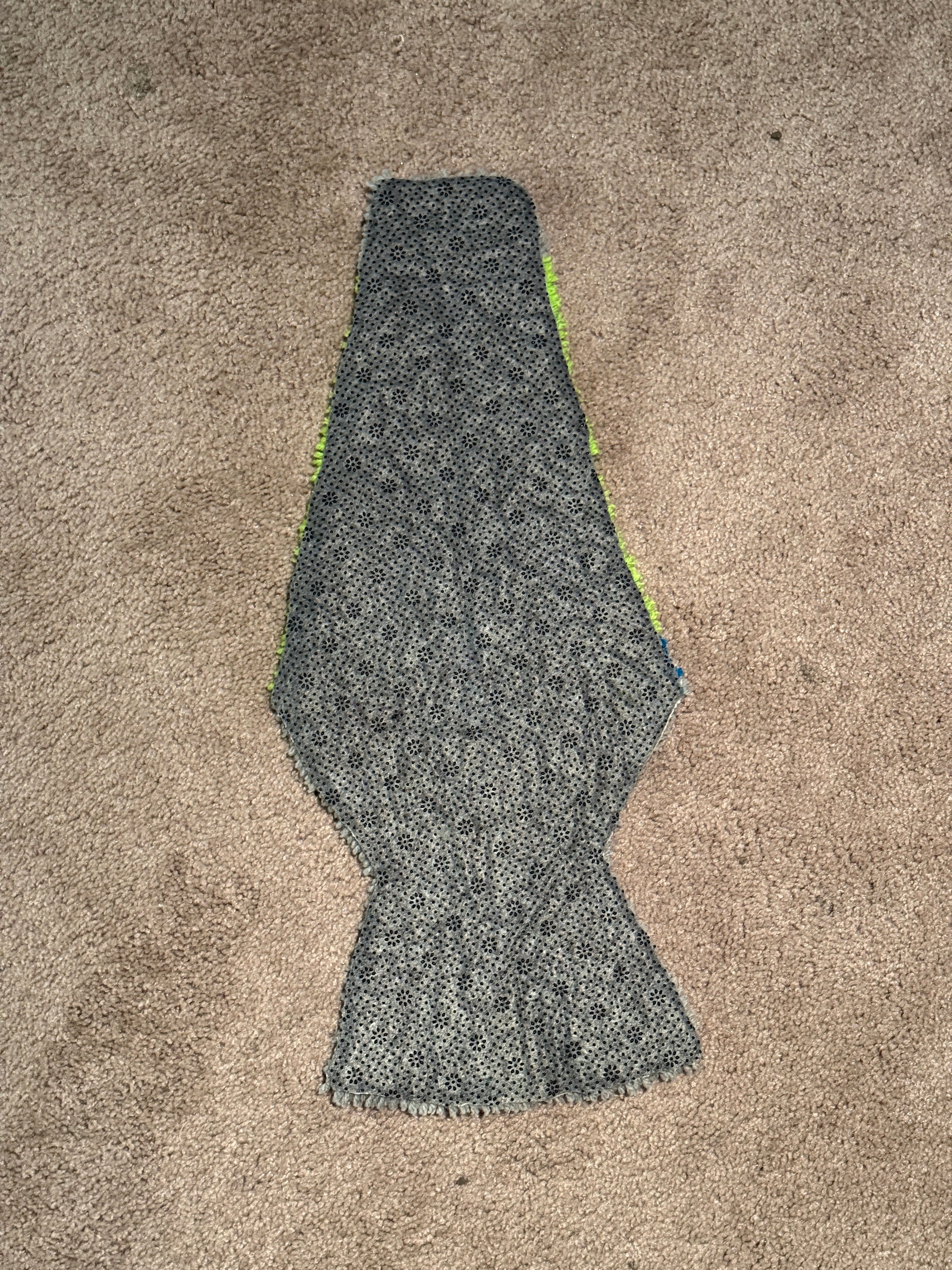 Lava Lamp Rug green liquid blue lava