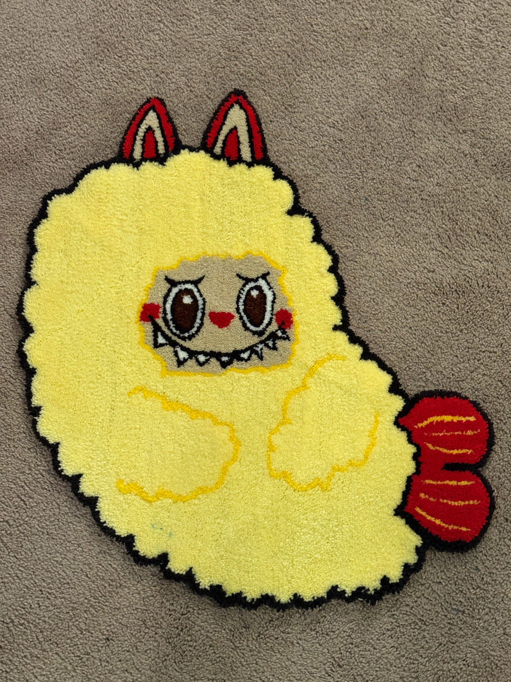 Shrimp Labubu Rug