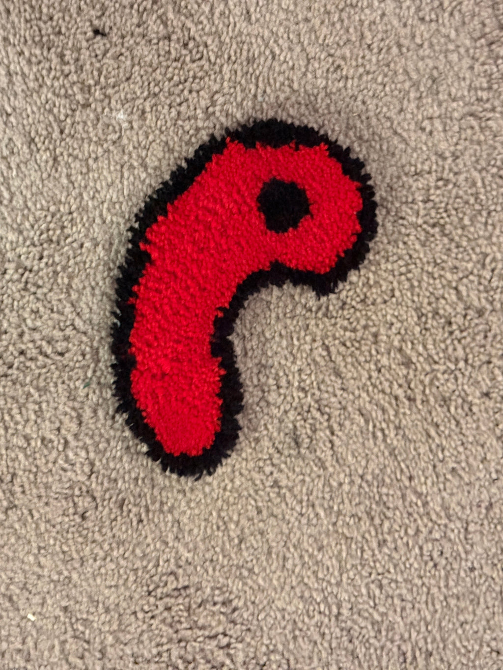 Red Magatama Rug