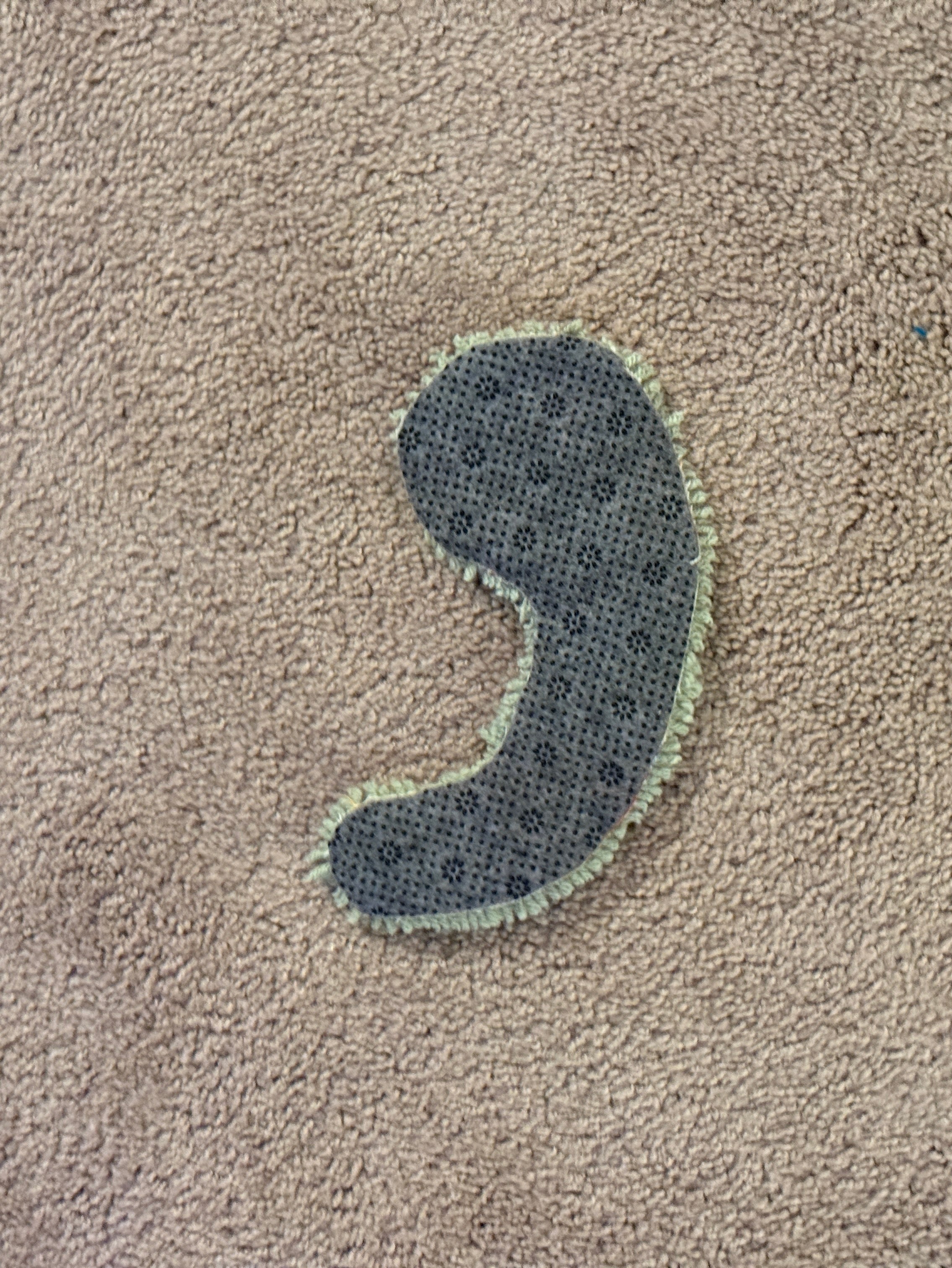 Green Magatama Rug