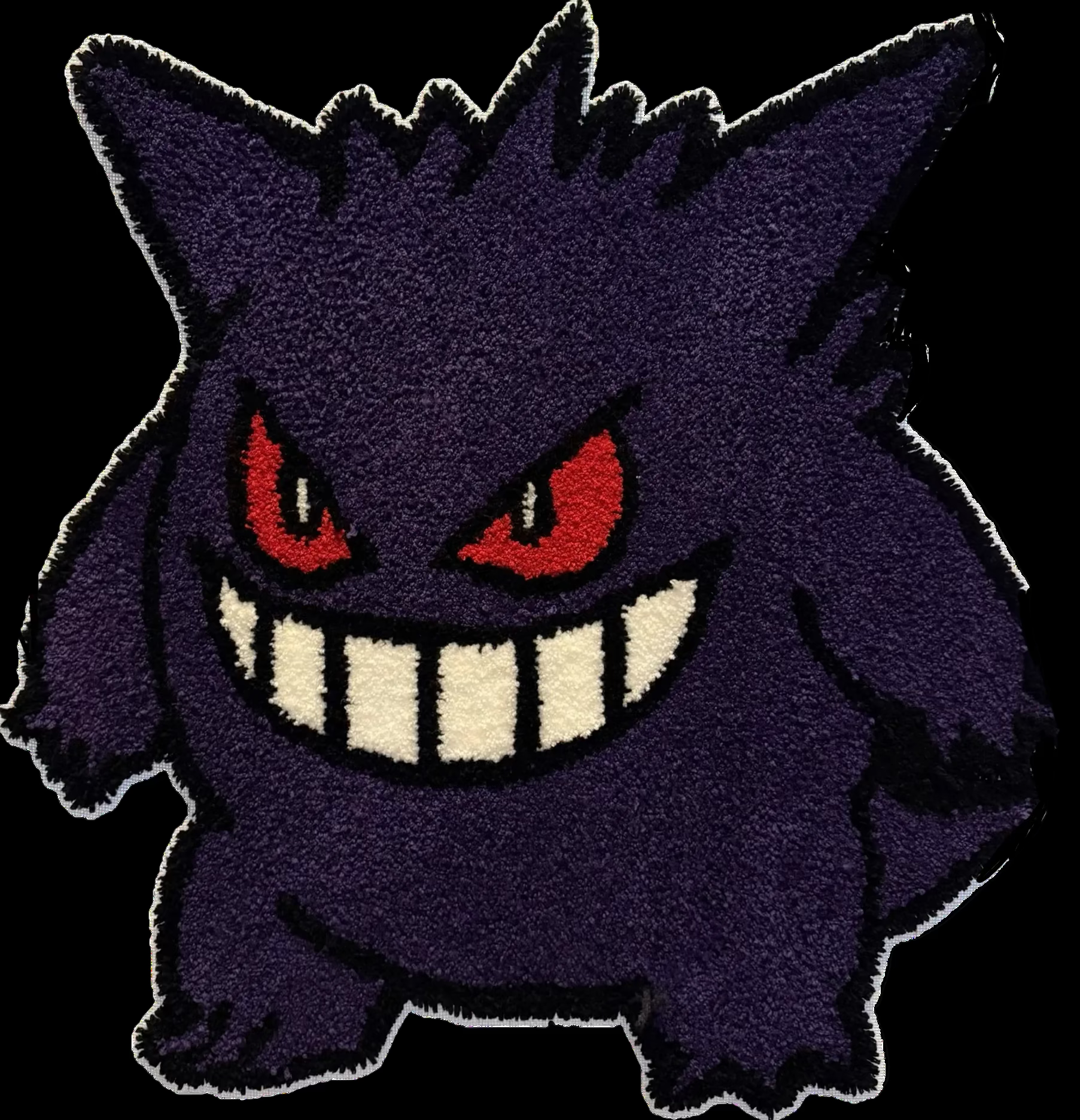 Gengar Rug (Black Outline)